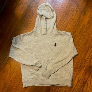 Tentree Heather Gray Hooded Sweatshirt